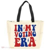 In My Voting Era Retro Election Tote Bag thumb 0