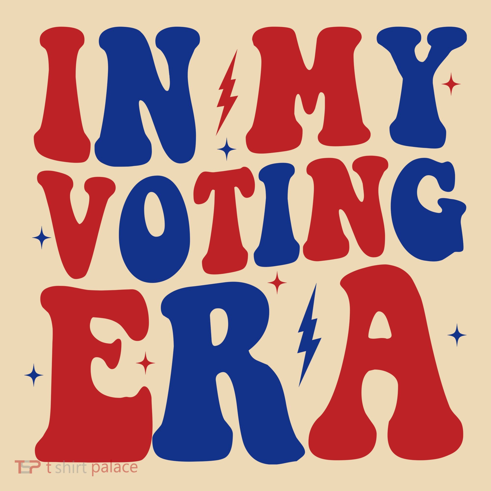 In My Voting Era Retro Election Tote Bag