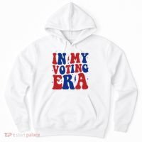 In My Voting Era Retro Election Hoodie thumb 0