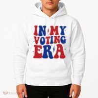 In My Voting Era Retro Election Hoodie thumb 2