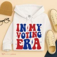 In My Voting Era Retro Election Hoodie thumb 4
