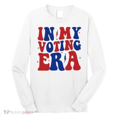 In My Voting Era Retro Election Long Sleeve Shirt