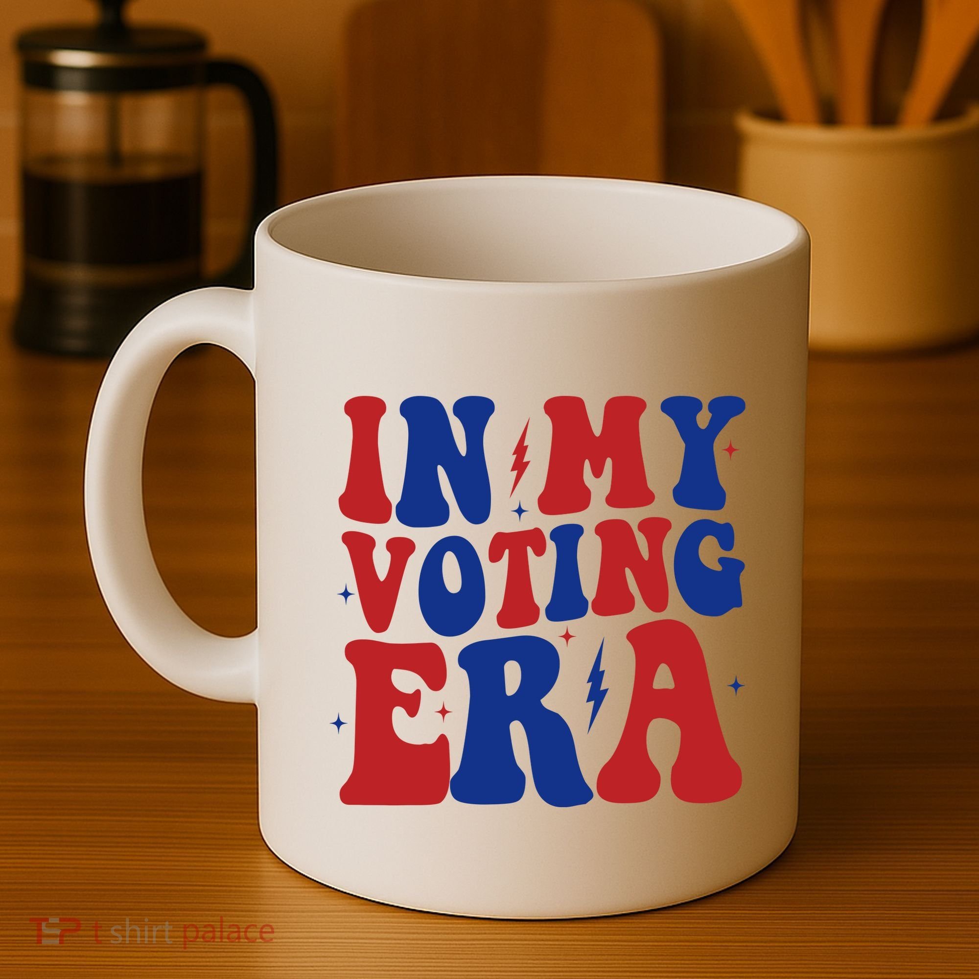 In My Voting Era Retro Election Coffee Mug
