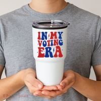 In My Voting Era Retro Election Tumbler thumb 2