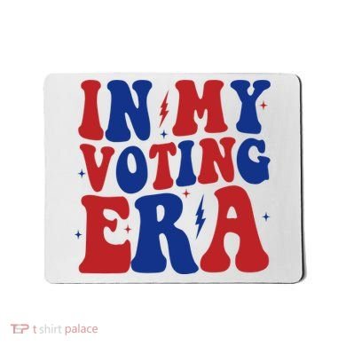 In My Voting Era Retro Election Mousepad