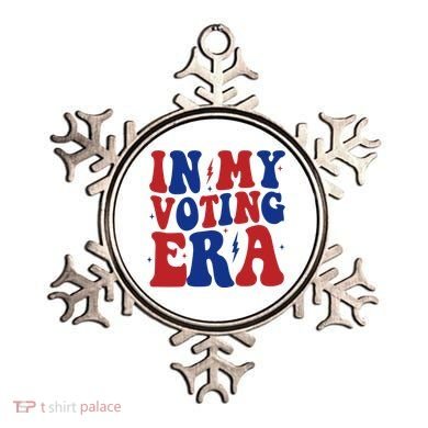 In My Voting Era Retro Election Ornament