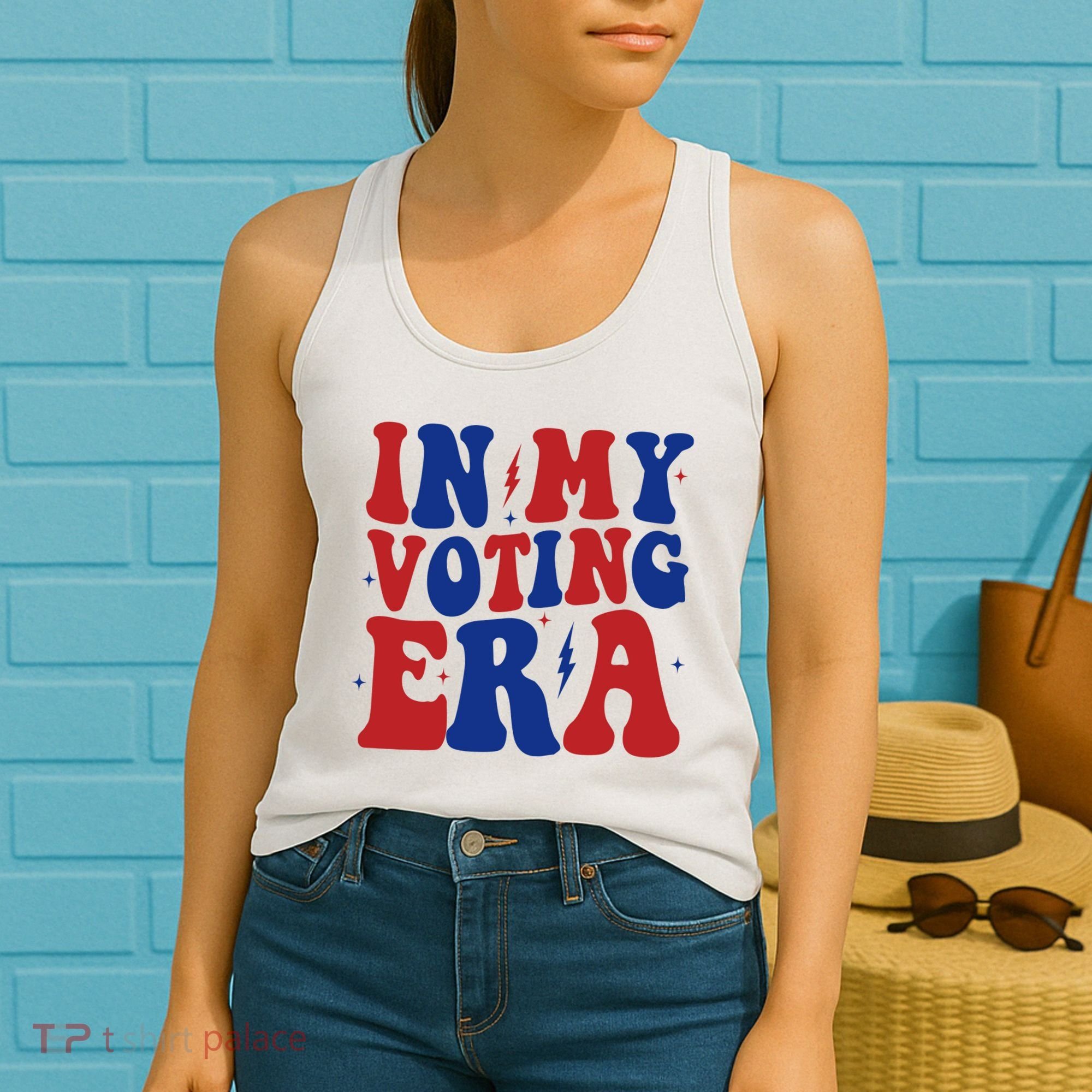 In My Voting Era Retro Election Women's Tank Top
