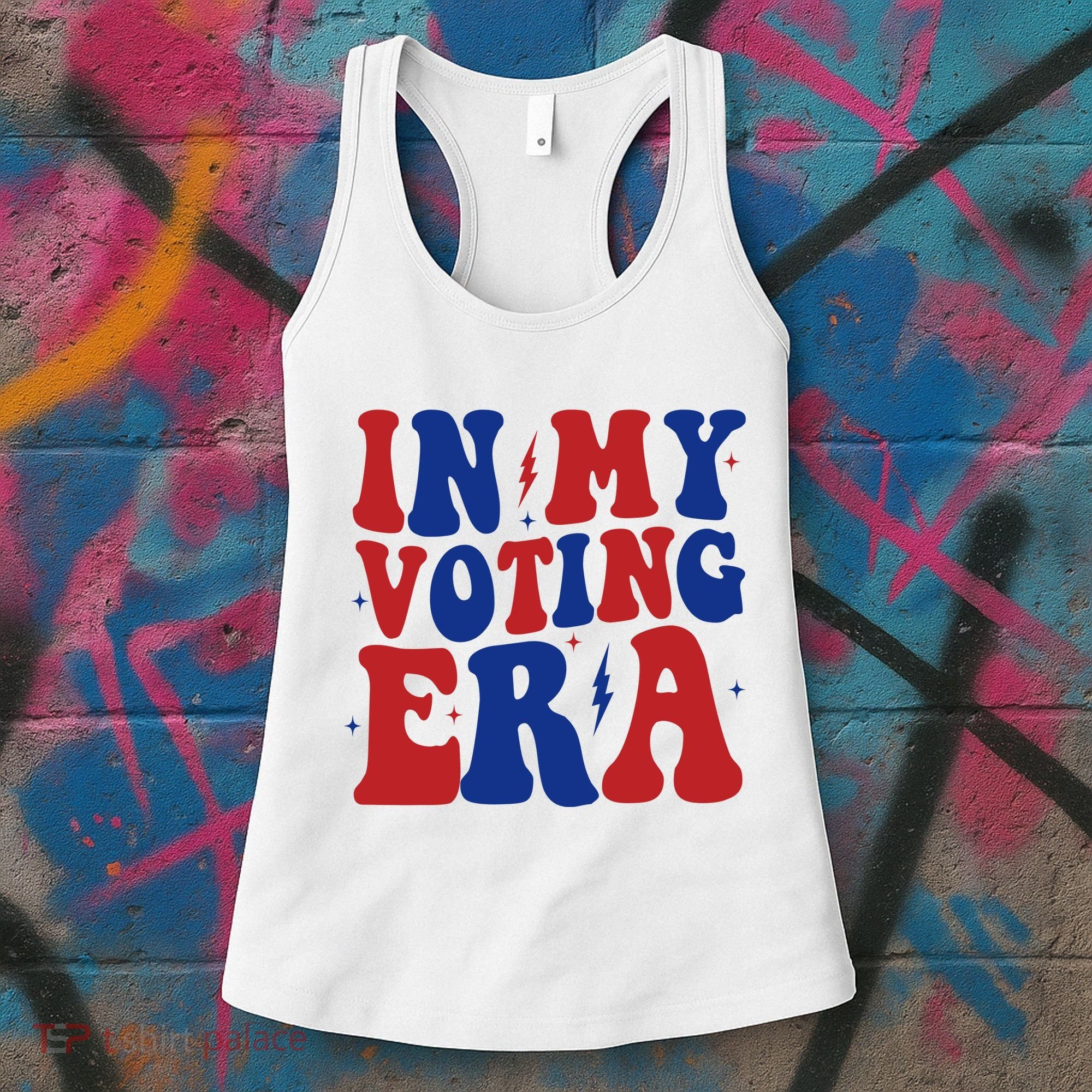 In My Voting Era Retro Election Women's Tank Top