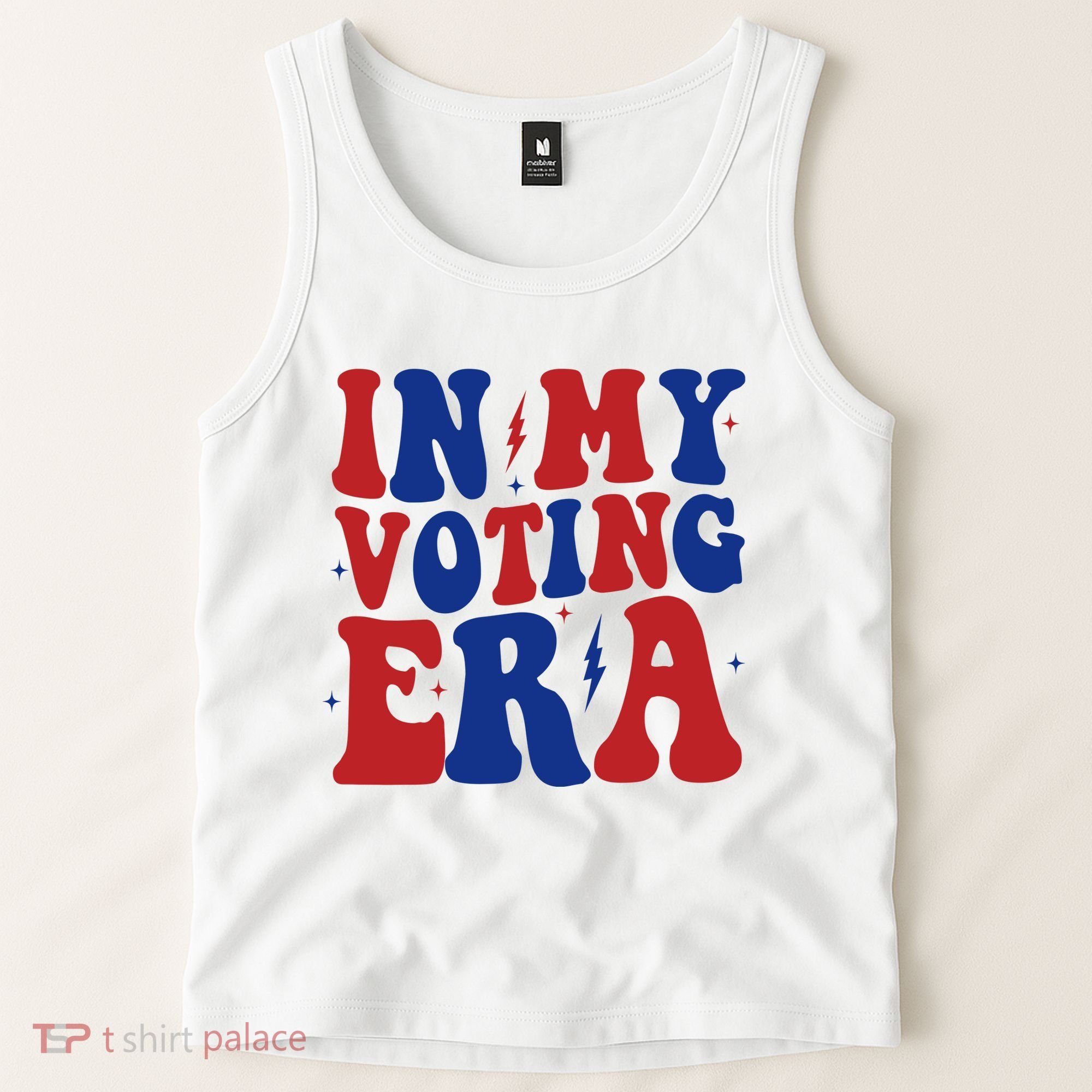 In My Voting Era Retro Election Tank Top