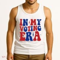 In My Voting Era Retro Election Tank Top thumb 3