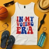 In My Voting Era Retro Election Tank Top thumb 4
