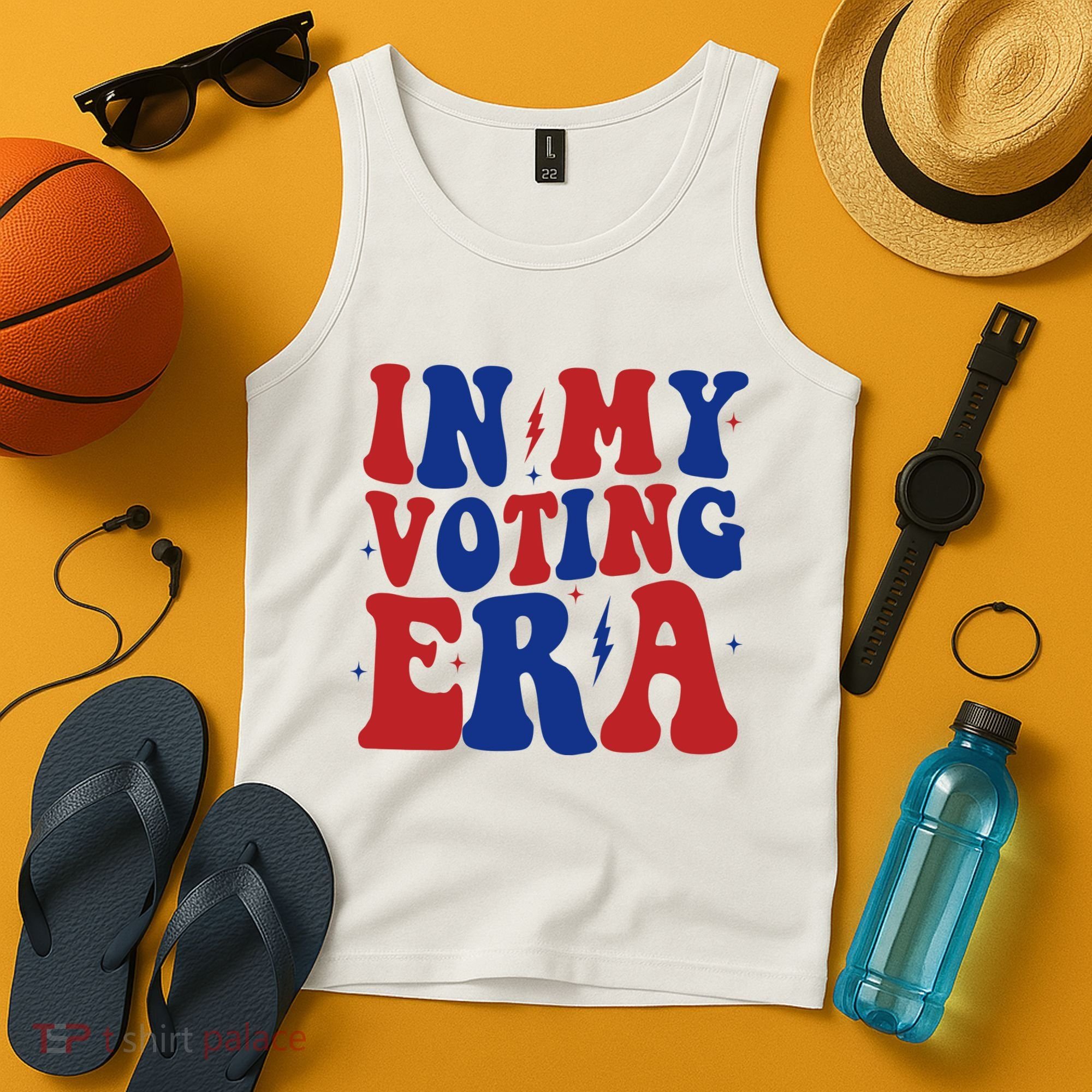 In My Voting Era Retro Election Tank Top