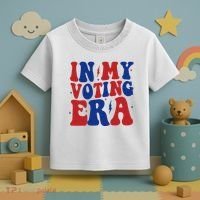 In My Voting Era Retro Election Toddler T-Shirt thumb 3