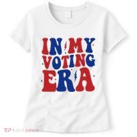 In My Voting Era Retro Election Women's T-Shirt thumb 0