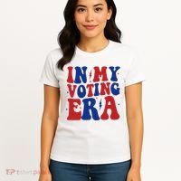 In My Voting Era Retro Election Women's T-Shirt thumb 4