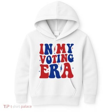In My Voting Era Retro Election Kids Hoodie