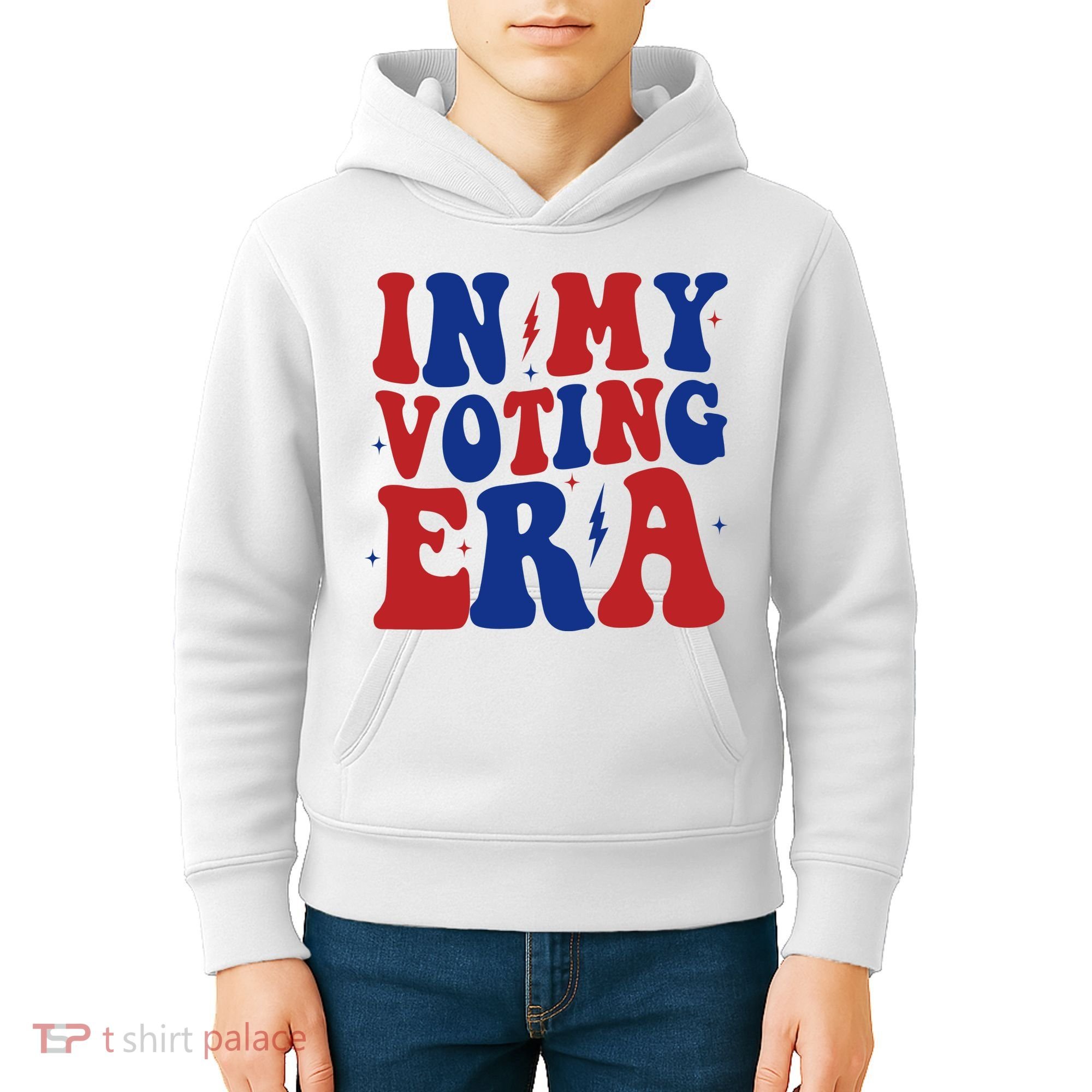 In My Voting Era Retro Election Kids Hoodie