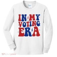 In My Voting Era Retro Election Kids Long Sleeve Shirt thumb 0