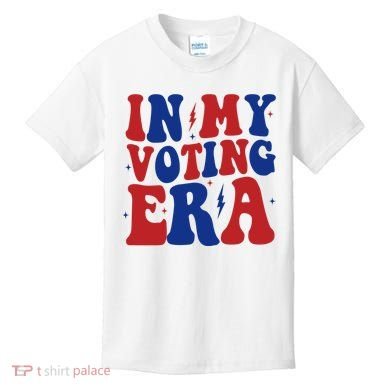 In My Voting Era Retro Election Kids T-Shirt