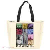 In My Voting Era Presidential Election 2024 Harris Walz Tote Bag thumb 0