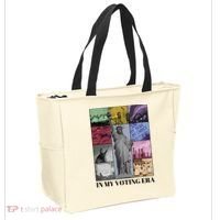 In My Voting Era Presidential Election 2024 Harris Walz Tote Bag thumb 2