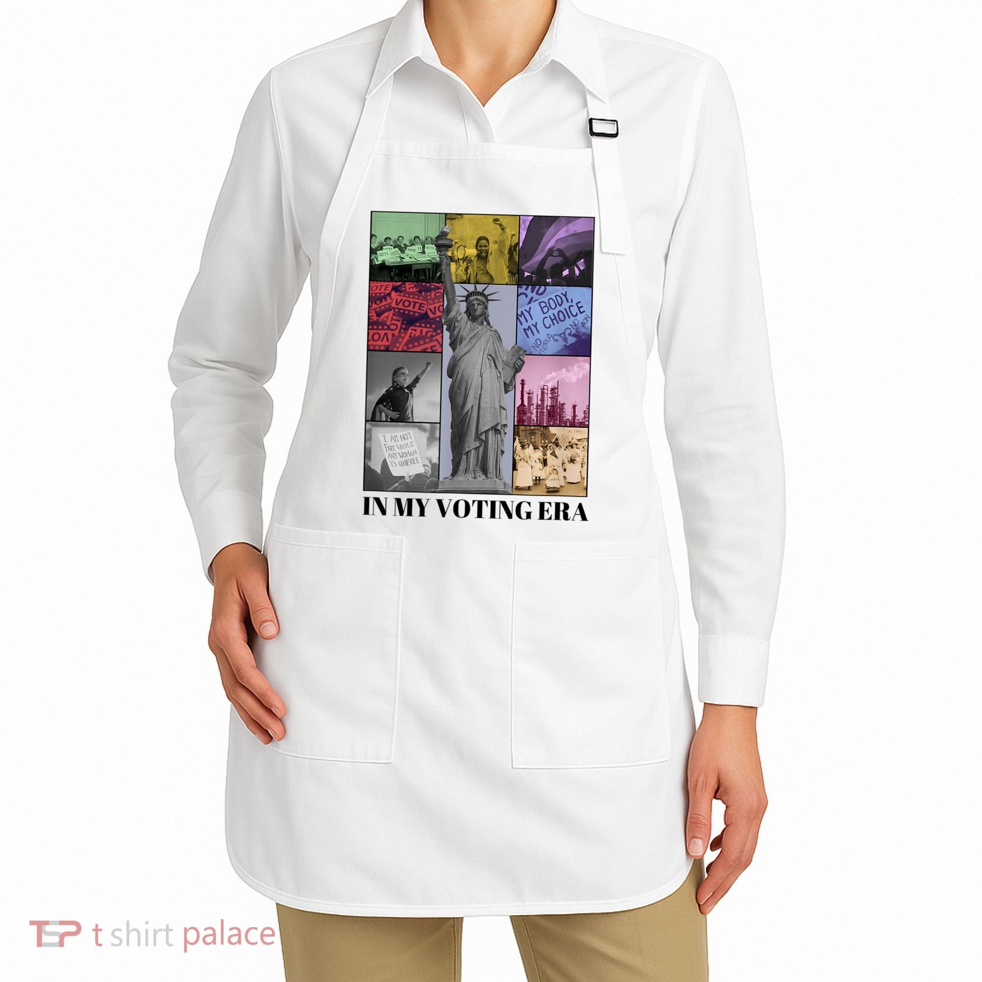 In My Voting Era Presidential Election 2024 Harris Walz Apron