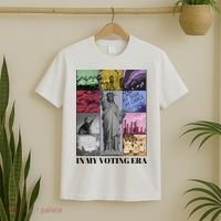 In My Voting Era Presidential Election 2024 Harris Walz T-Shirt thumb 2