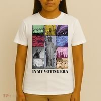 In My Voting Era Presidential Election 2024 Harris Walz T-Shirt thumb 4