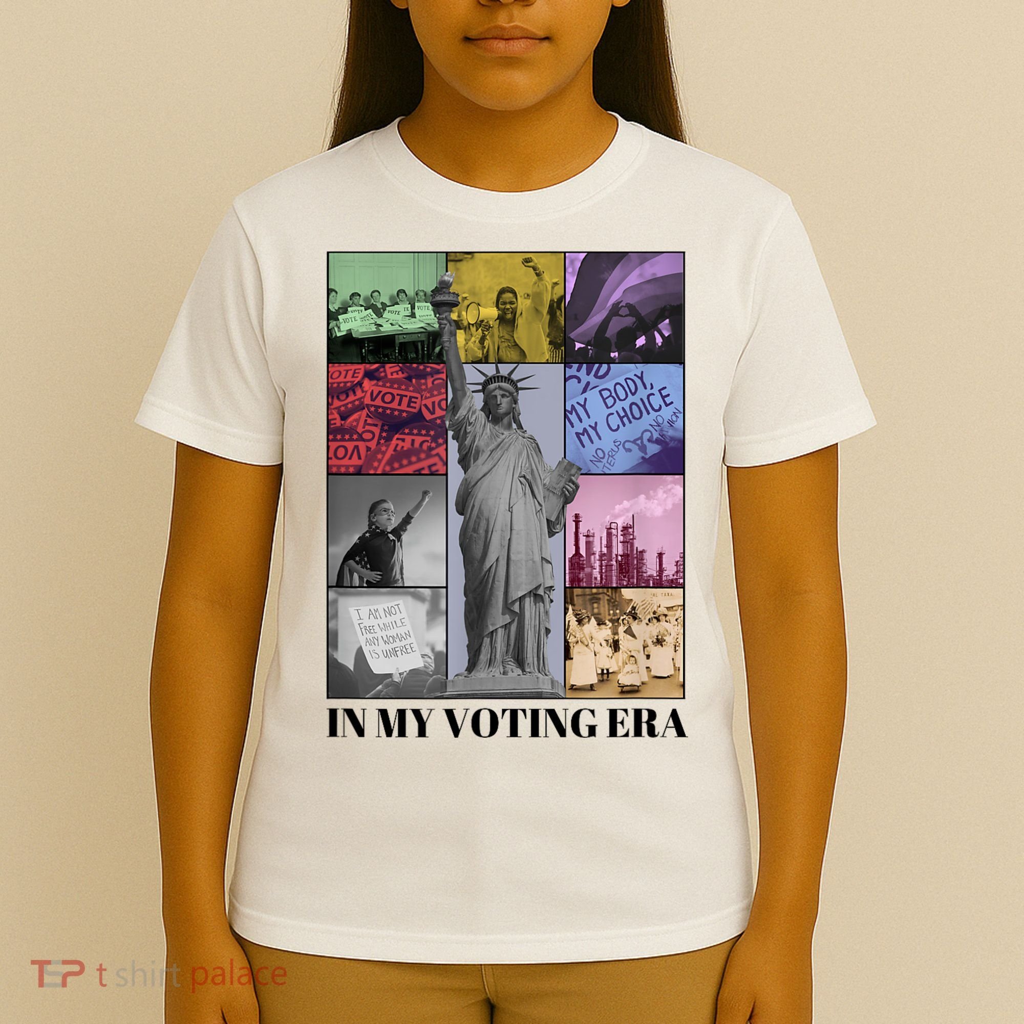 In My Voting Era Presidential Election 2024 Harris Walz T-Shirt
