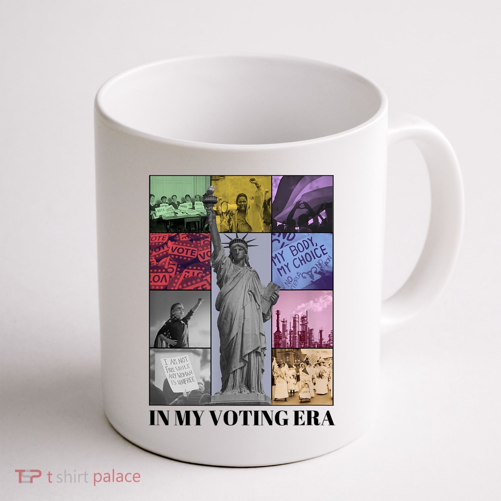 In My Voting Era Presidential Election 2024 Harris Walz Coffee Mug