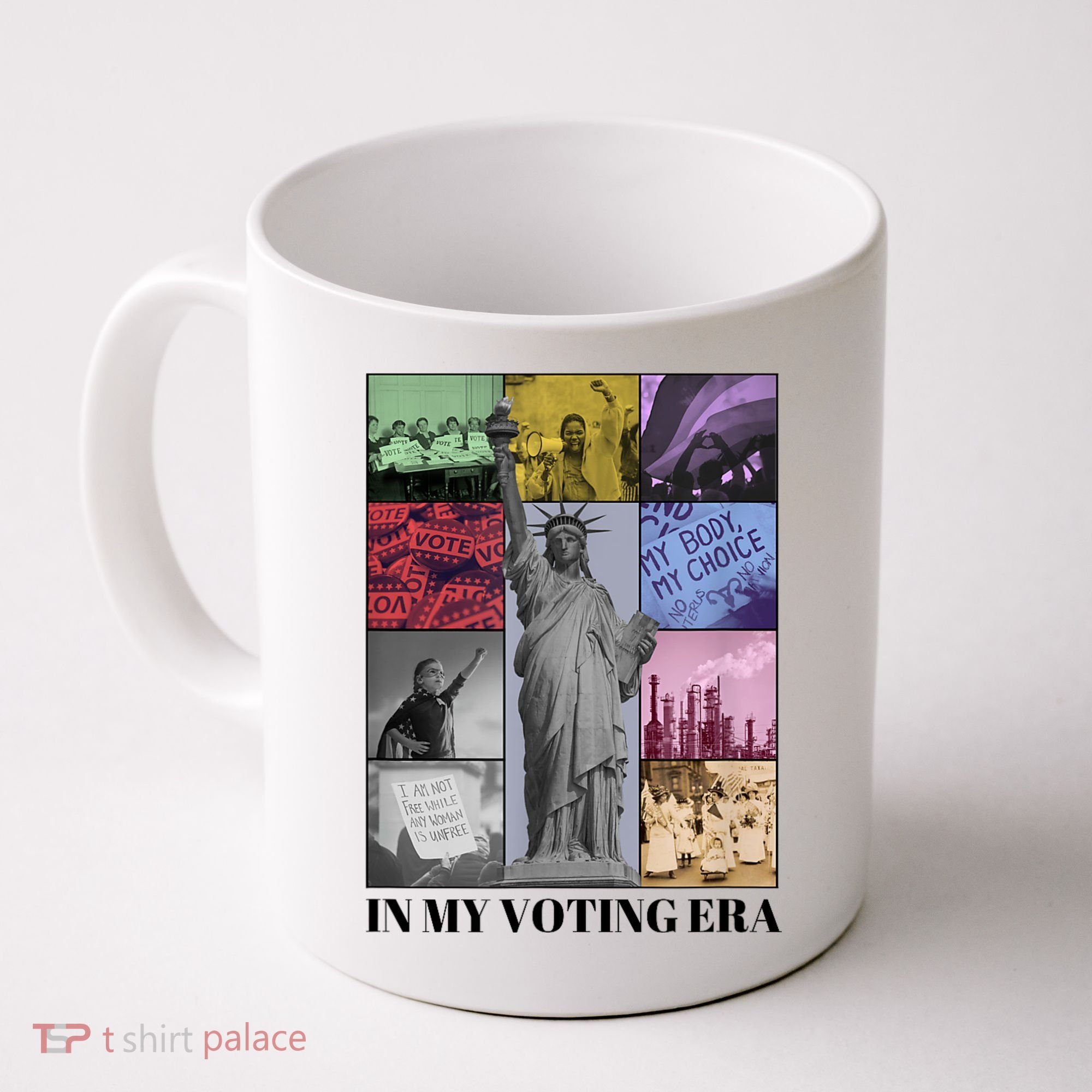 In My Voting Era Presidential Election 2024 Harris Walz Coffee Mug