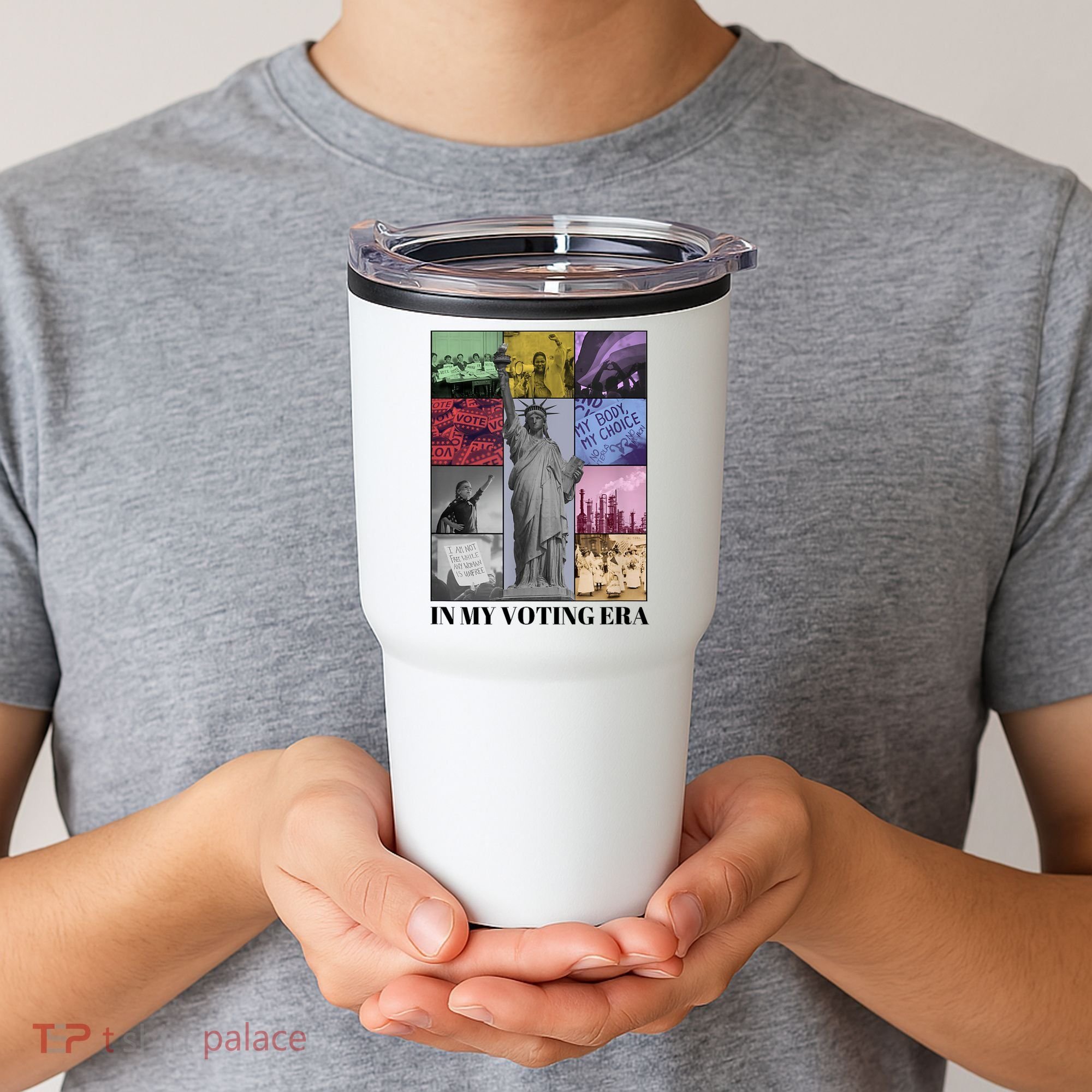 In My Voting Era Presidential Election 2024 Harris Walz Tumbler