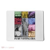 In My Voting Era Presidential Election 2024 Harris Walz Mousepad thumb 0