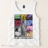 In My Voting Era Presidential Election 2024 Harris Walz Tank Top thumb 2