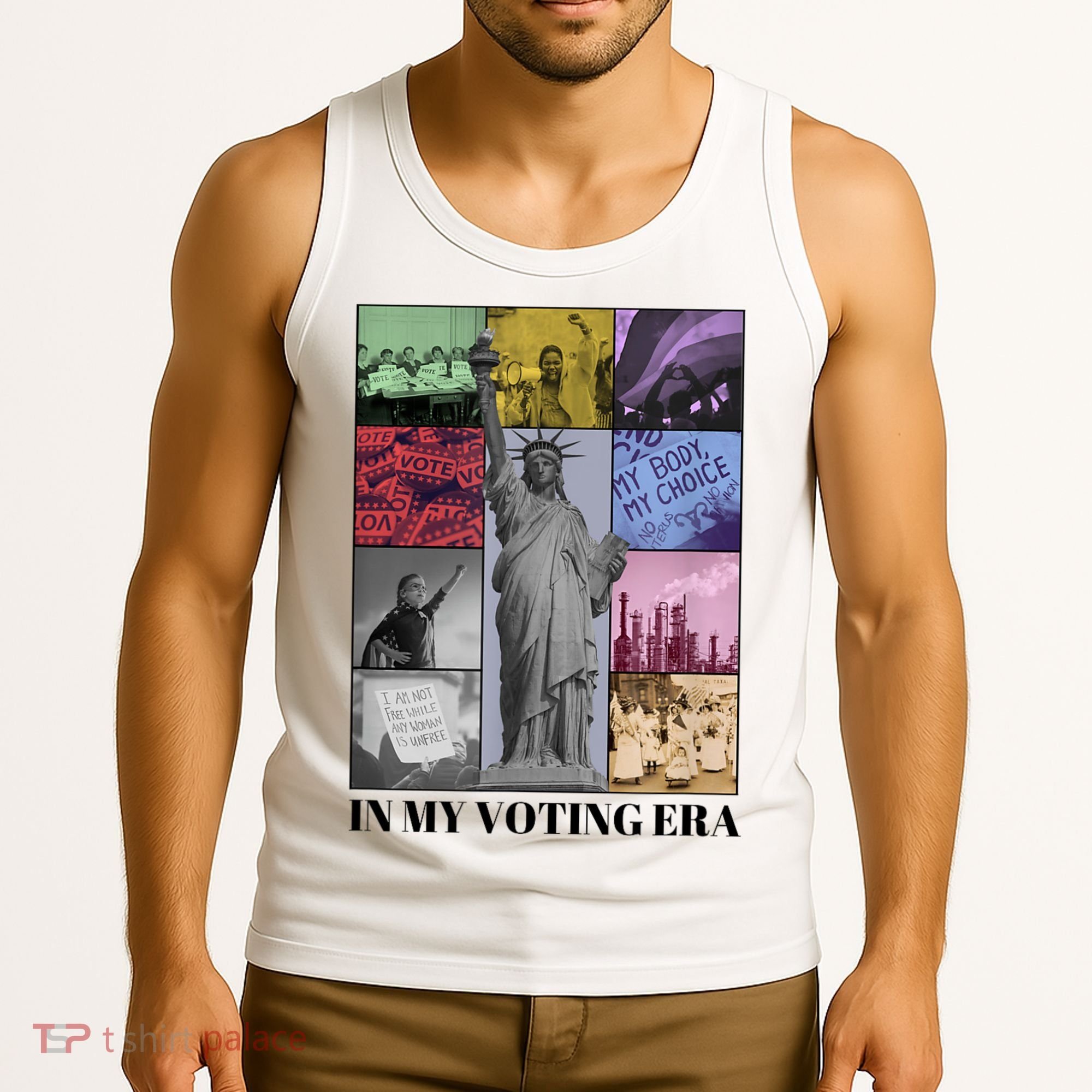 In My Voting Era Presidential Election 2024 Harris Walz Tank Top