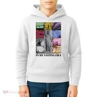 In My Voting Era Presidential Election 2024 Harris Walz Kids Hoodie thumb 4