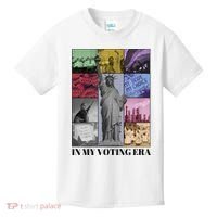 In My Voting Era Presidential Election 2024 Harris Walz Kids T-Shirt thumb 0
