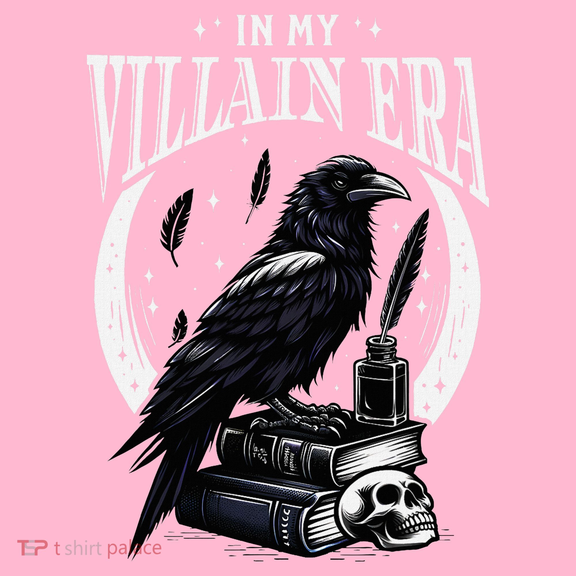 In My Villain Era Morally Grey Books Novel Lover Bookworm Women's T-Shirt