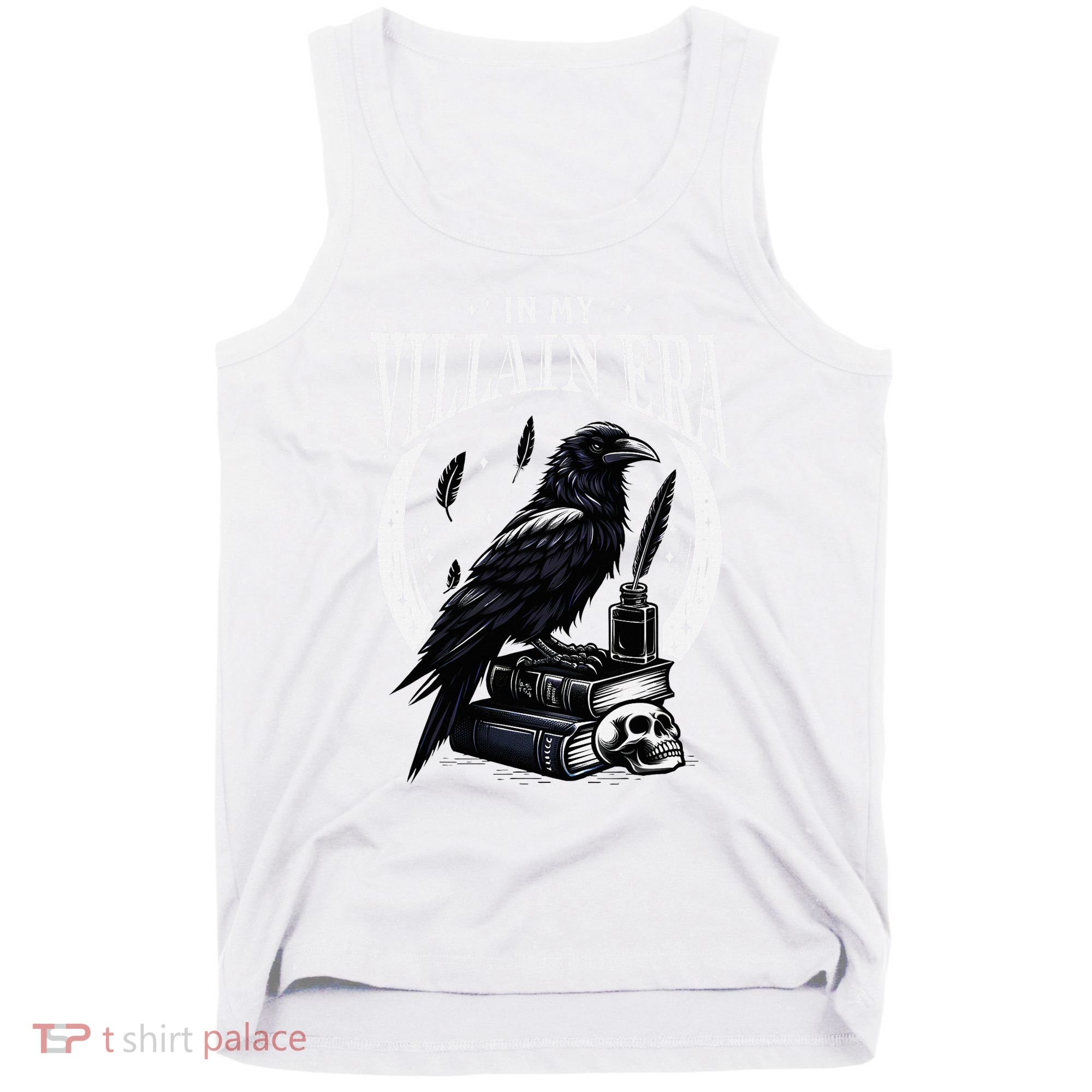 In My Villain Era Morally Grey Books Novel Lover Bookworm Tank Top