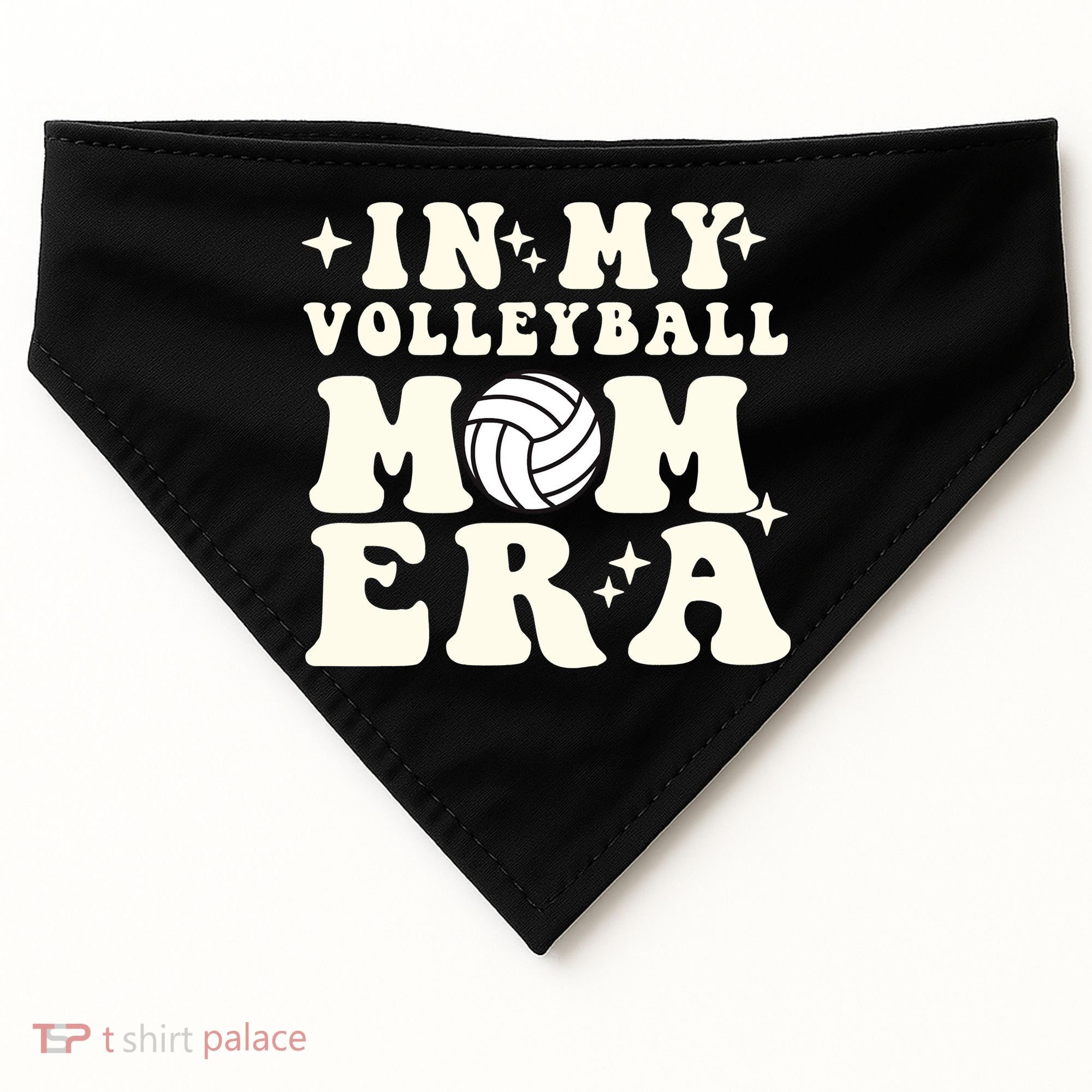 In My Volleyball Mom Era USA-Made Doggie Bandana