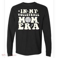In My Volleyball Mom Era Comfort Colors Heavyweight Long Sleeve T-Shirt thumb 0