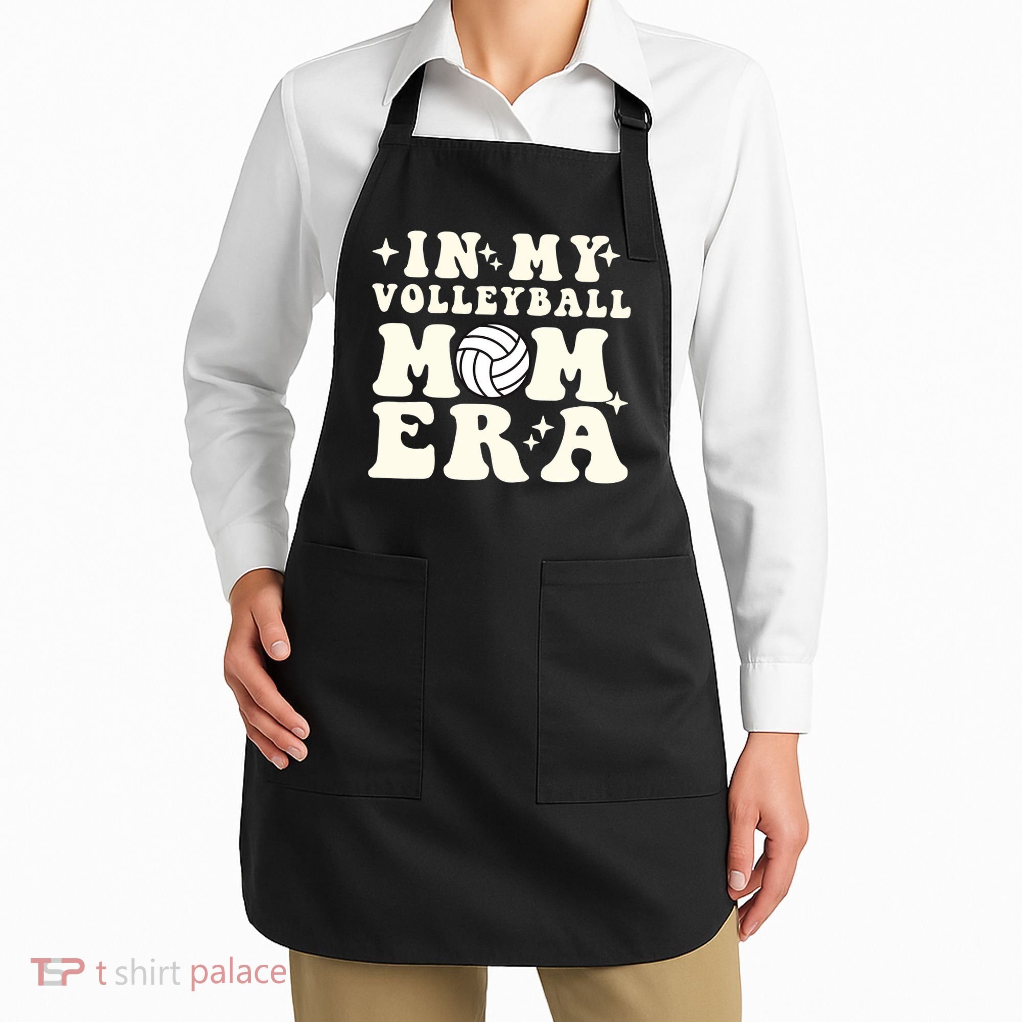 In My Volleyball Mom Era Apron
