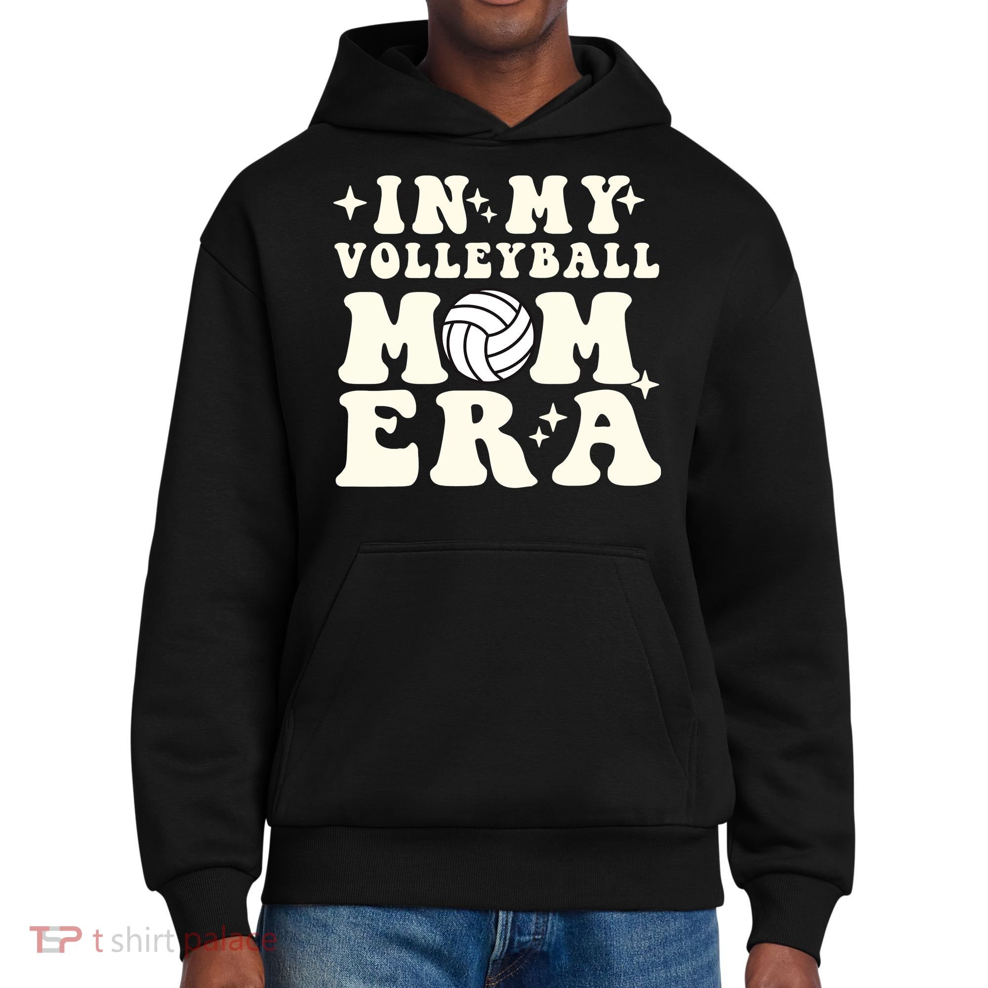 In My Volleyball Mom Era District V.I.T. Heavyweight Hoodie