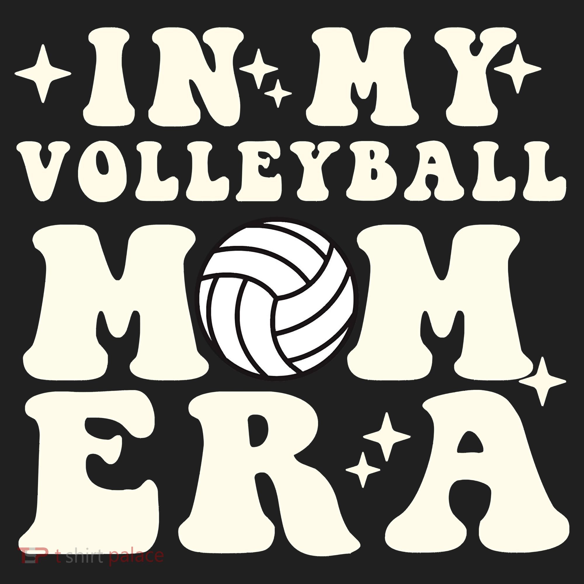 In My Volleyball Mom Era 40oz Vacuum Insulated Stainless Steel Travel Tumbler