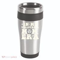 In My Volleyball Mom Era 16oz Travel Tumbler thumb 0