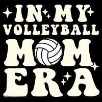 In My Volleyball Mom Era Performance Fleece Hoodie thumb 2