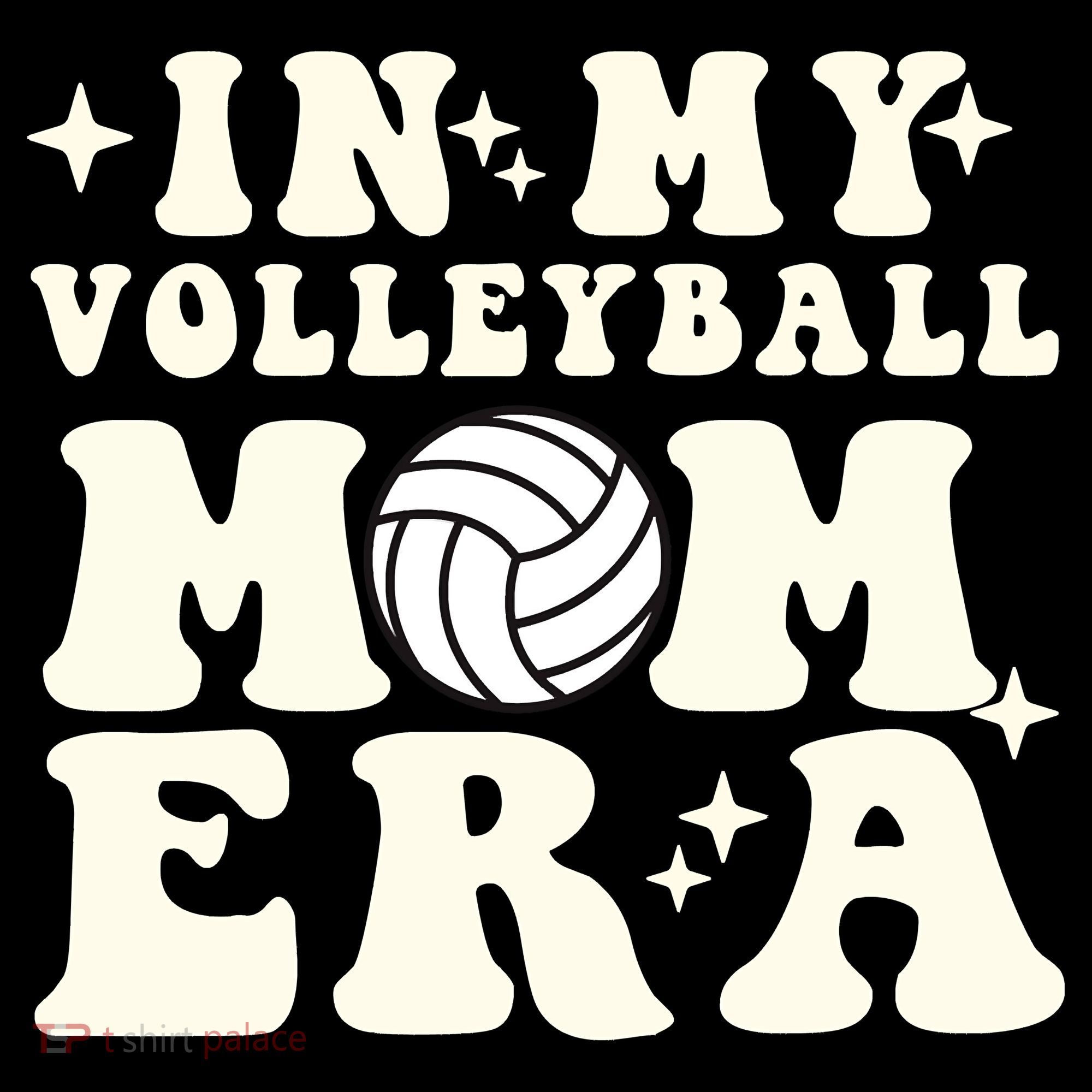 In My Volleyball Mom Era Performance Fleece Hoodie
