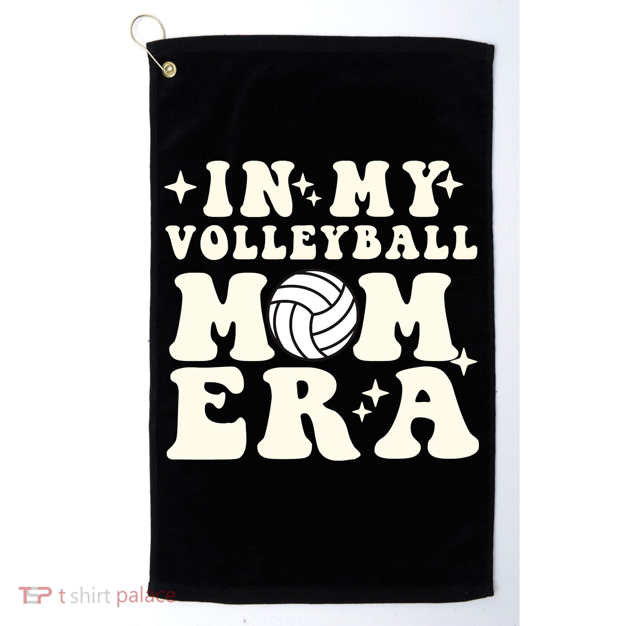 In My Volleyball Mom Era Golf Towel