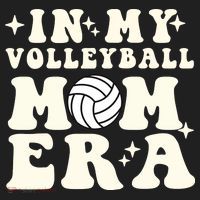 In My Volleyball Mom Era Golf Towel thumb 3