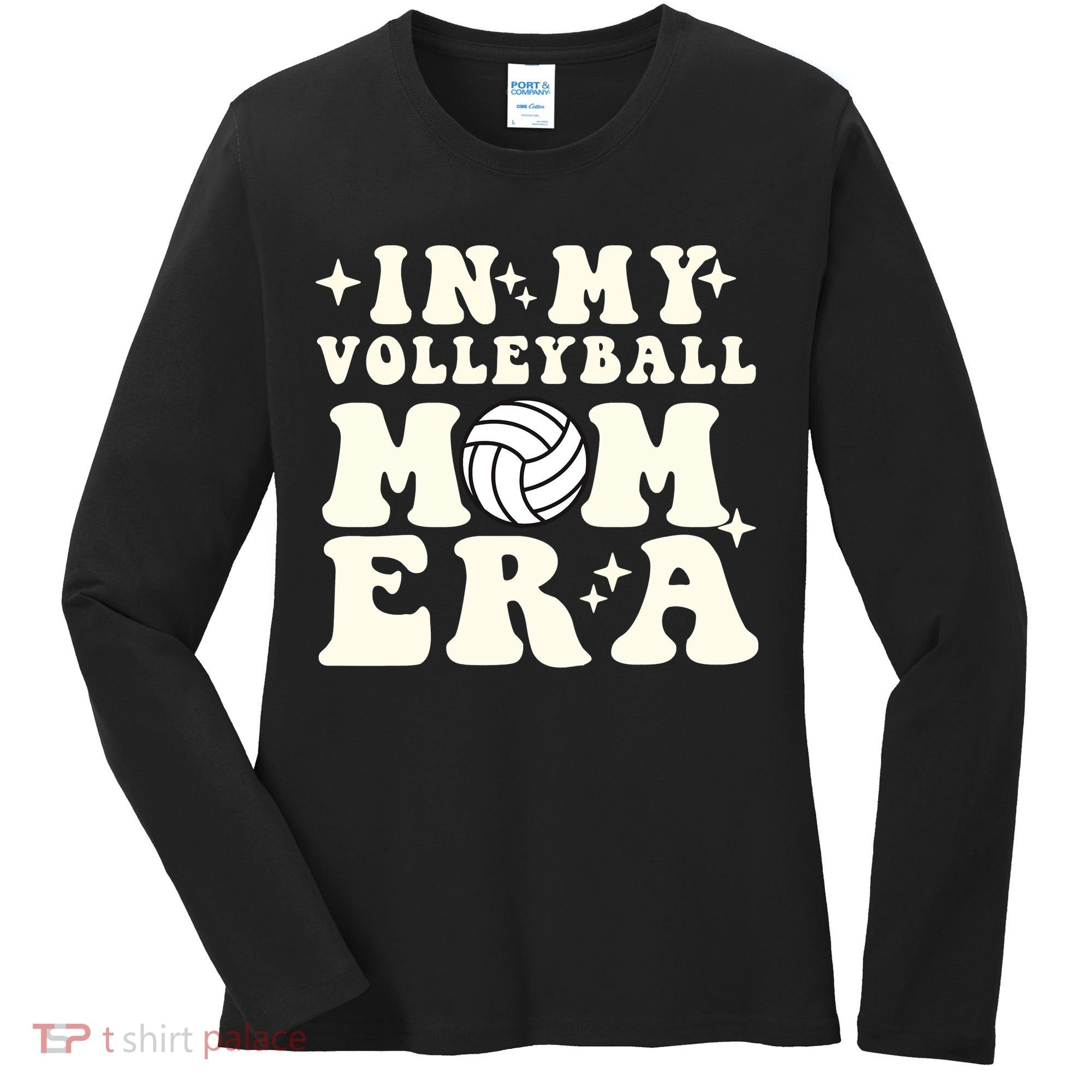 In My Volleyball Mom Era Women's Long Sleeve Shirt